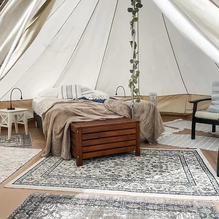 Luksusowy namiot Glamping Kalhagen Vangsbygd